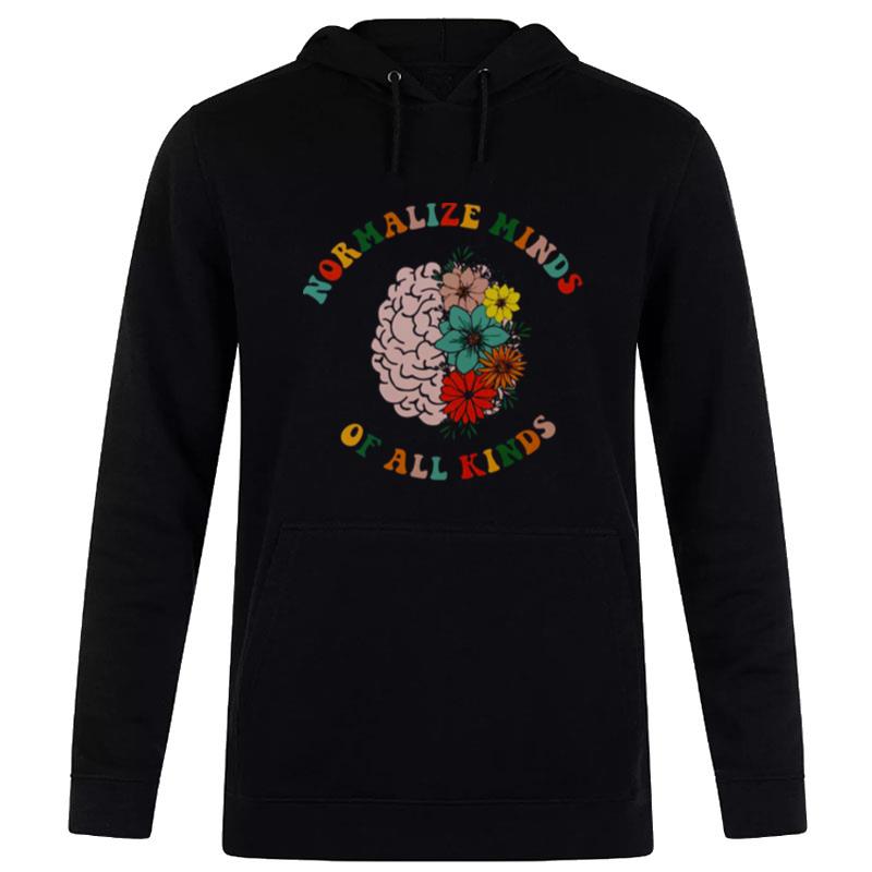 Normalize Minds Of All Kinds Inclusion Vintage Hoodie