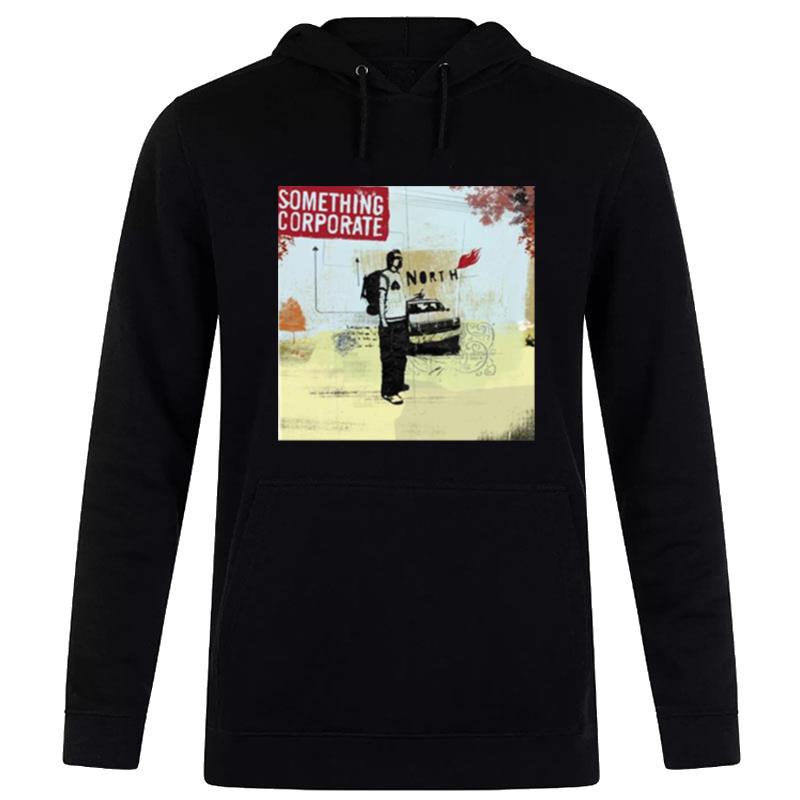 North Album Art Something Corporate Hoodie