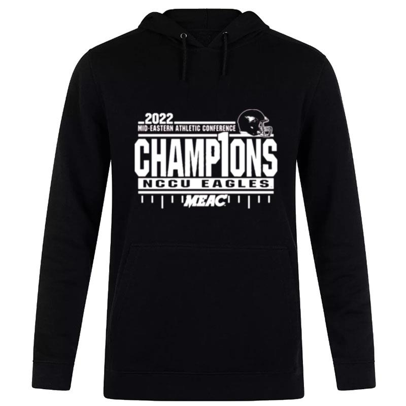 North Carolina Central University Football 2022 Meac Champions Hoodie