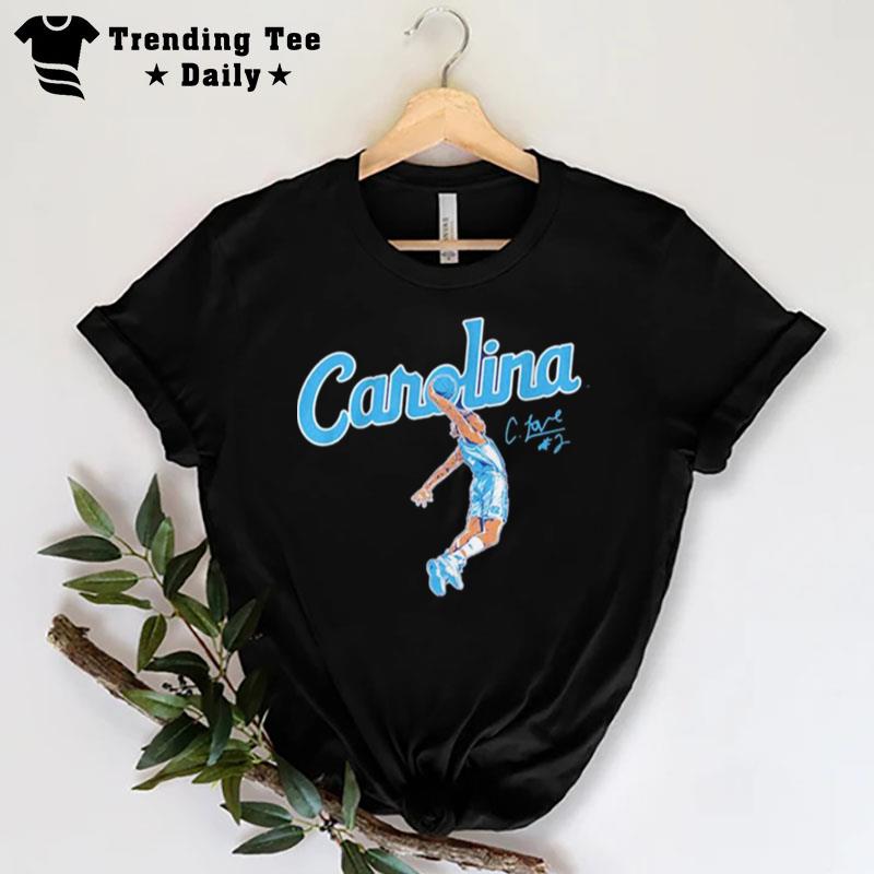 North Carolina Tar Heels Caleb Love Dunk T-Shirt