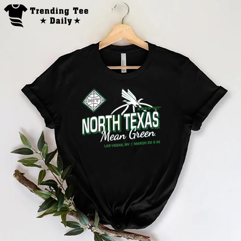 North Texas Mean Green 2023 Nit Division I Basketball T-Shirt