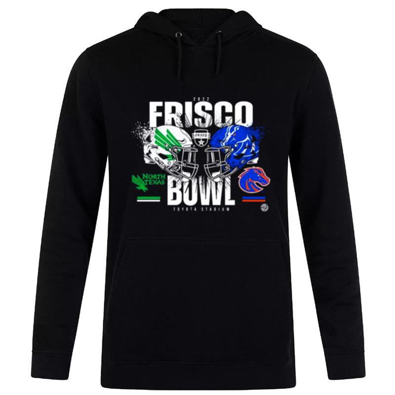 North Texas Vs Boise State 2022 Frisco Bowl Matchup Hoodie