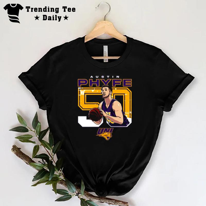 Northern Iowa Panthers Austin Phyfe 2023 Ncaa Basketball T-Shirt