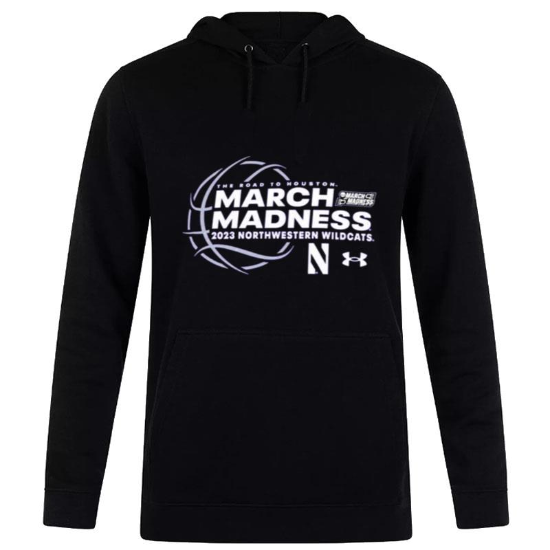 Northwestern University 2023 March Madness The Road To Houston Hoodie