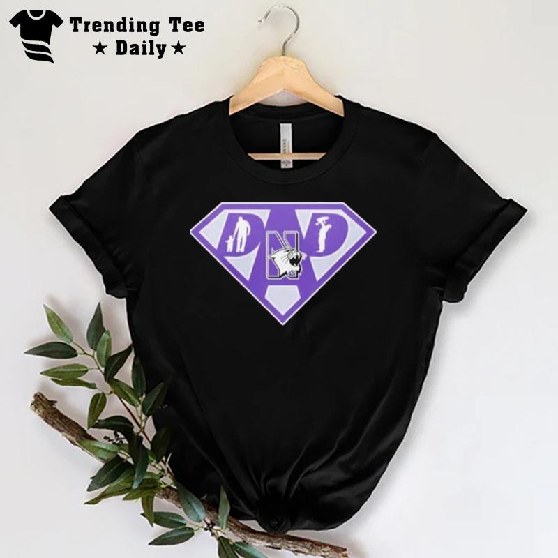 Northwestern Wildcats Super Dad T-Shirt