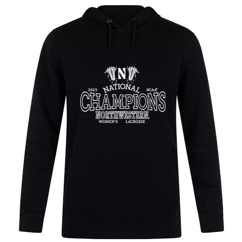 Northwestern Wo Lacrosse 2023 National Champions Hoodie