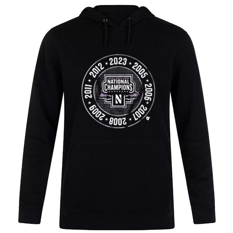 Northwestern Wo Lacrosse 2023 National Champs Hoodie