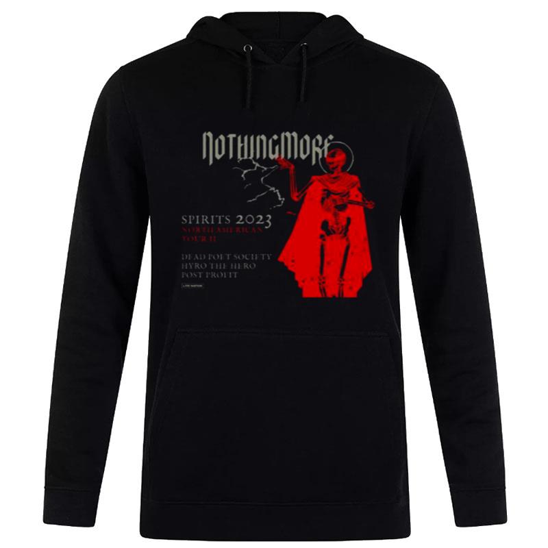 Nothing More Announce Spirits 2023 Fall Tour Hoodie