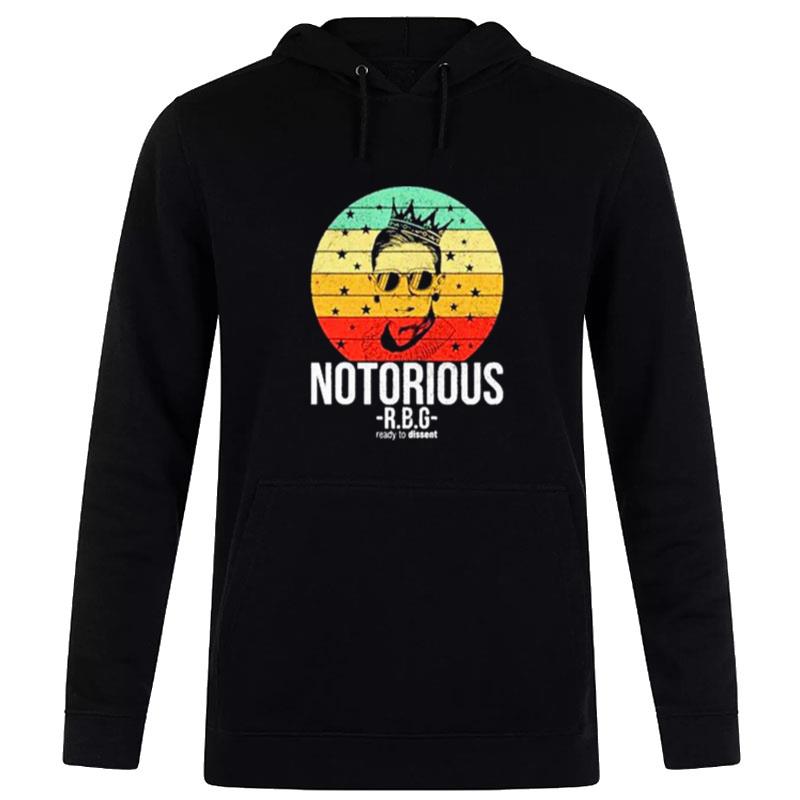 Notorious Rbg Ruth Bader Ginsburg Retro Vintage Hoodie