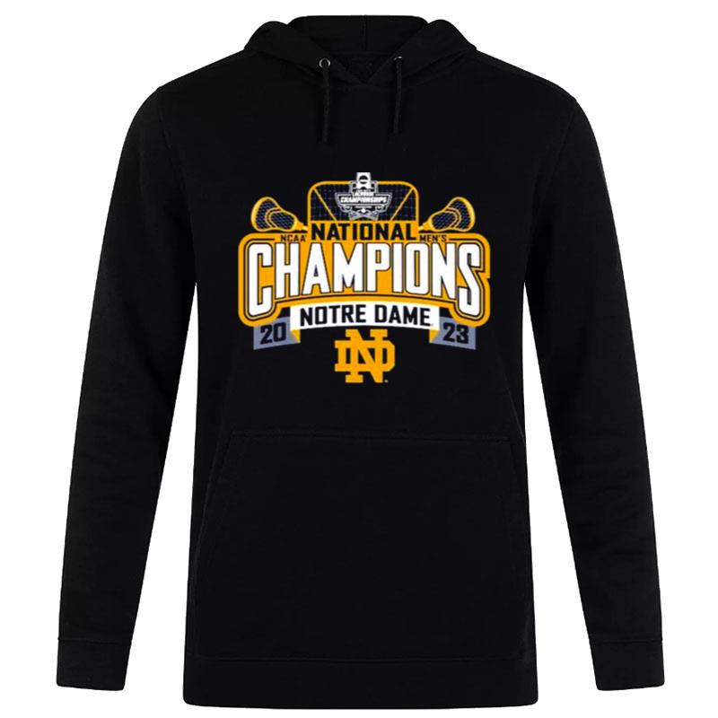 Notre Dame 2023 Ncaa Lacrosse National Champions Hoodie