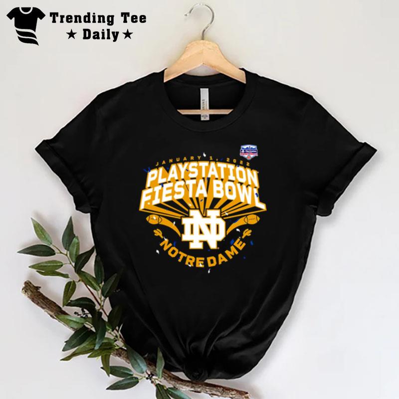 Notre Dame Fighting Irish 2022 Playstation Fiesta Bowl T-Shirt