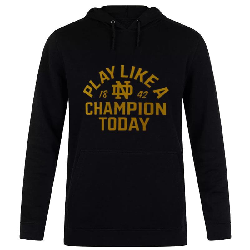 Notre Dame Fighting Irish Play Like A Champion Today Hometown 2022 Hoodie