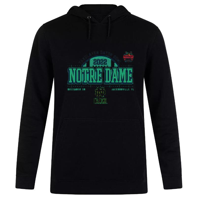 Notre Dame Fighting Irish Taxslayer Gator Bowl Bound 2022 Hoodie