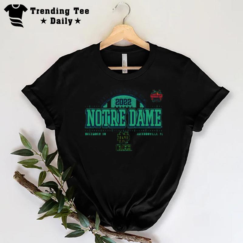 Notre Dame Fighting Irish Taxslayer Gator Bowl Bound 2022 T-Shirt