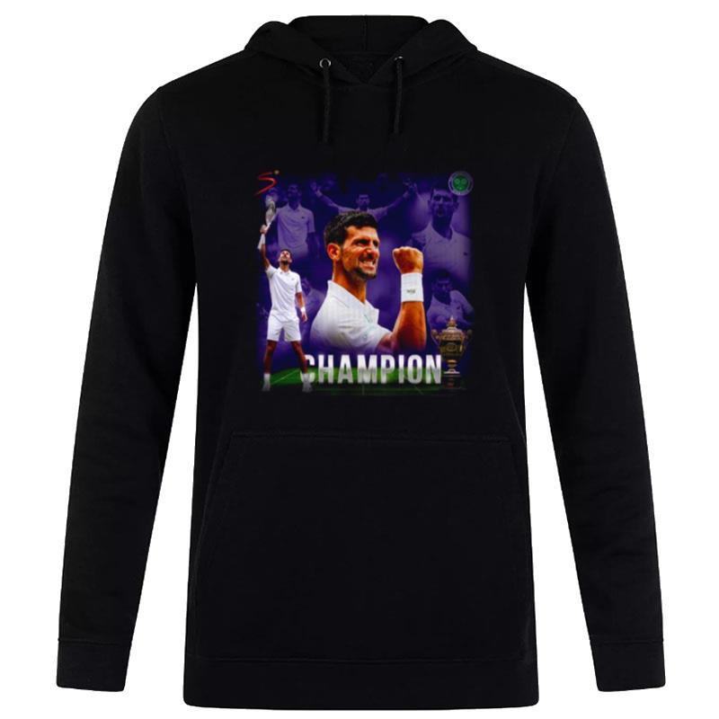 Novak Djokovic 7 Time Gentle Singles Champions 2022 Hoodie