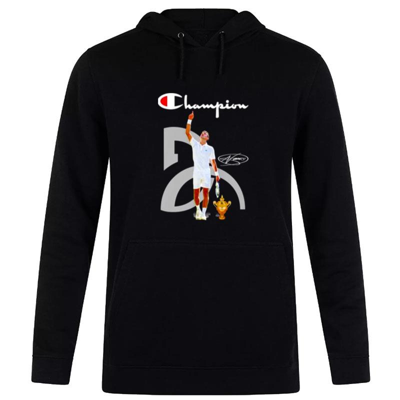 Novak Djokovic Champion Hoodie