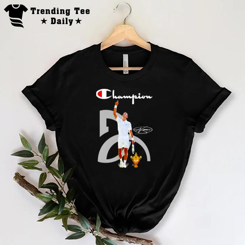 Novak Djokovic Champion T-Shirt