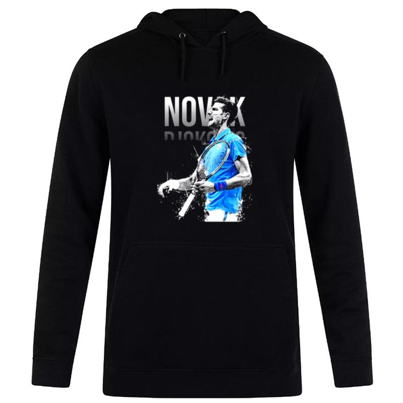 Novak Djokovic Serbian Tennis Player Design Hoodie