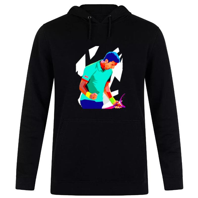 Novak Djokovic Vector Ar Hoodie