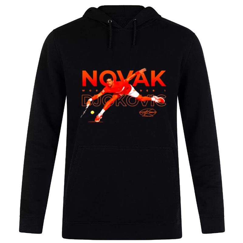 Novak Djokovic World Number 1 Design Hoodie