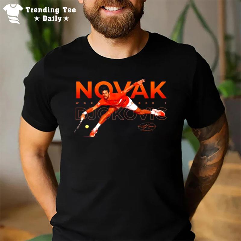 Novak Djokovic World Number 1 Signature T-Shirt