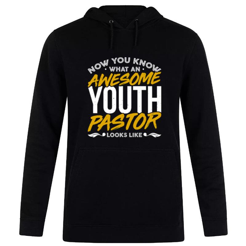 Now You Know What An Awesome Youth Pastor Looks Like Hoodie