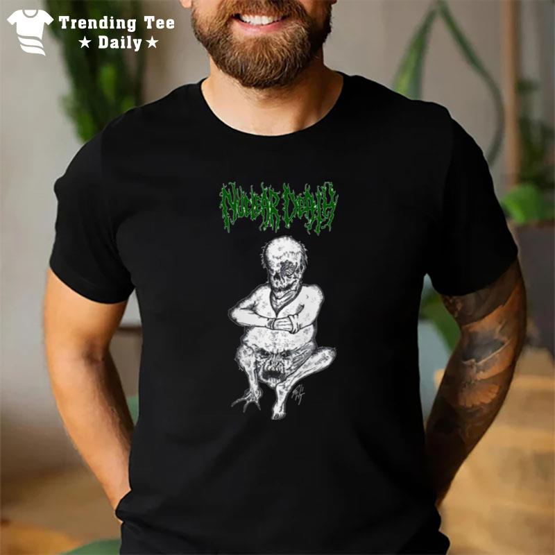 Nuclear Death Lori Bravo Grindcore Thrash Core Rock Band T-Shirt