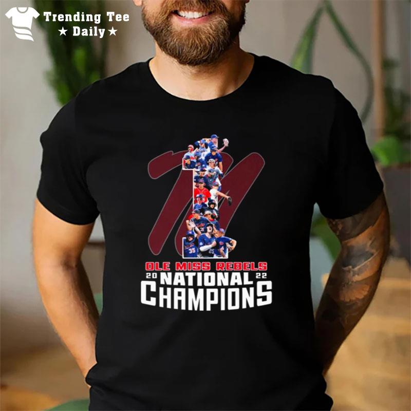 Number 1 National Champions 2022 Ole Miss Rebels T-Shirt