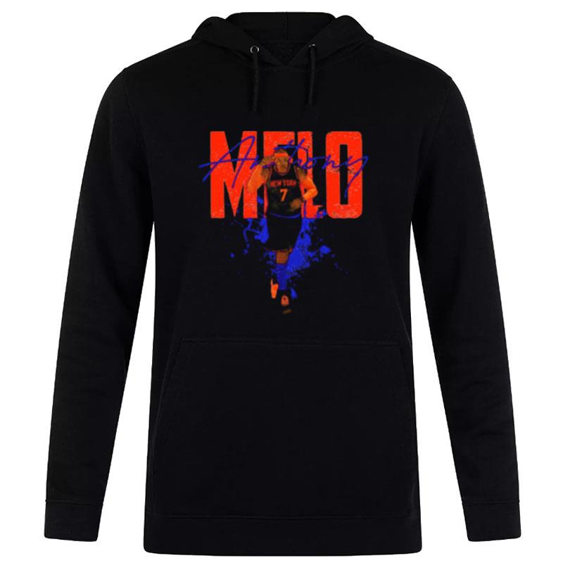 Number 7 New York Knicks Carmelo Anthony Hoodie