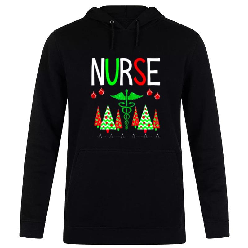 Nurse Christmas Tree Nurse Christmas Hoodie