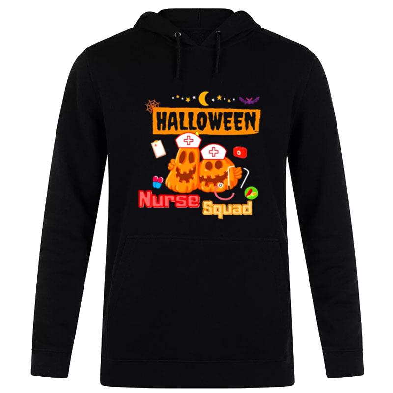 Nurse Squad Team Pumpkin Ghost Unisex Hoodie