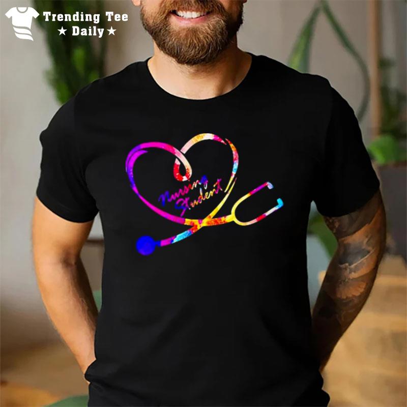 Nursing Is A Work Of Heart Nursing Studen T-Shirt