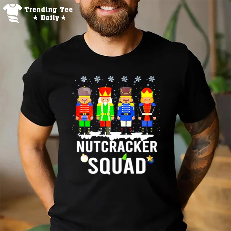 Nutcracker Squad Ballet Dance Christmas T-Shirt