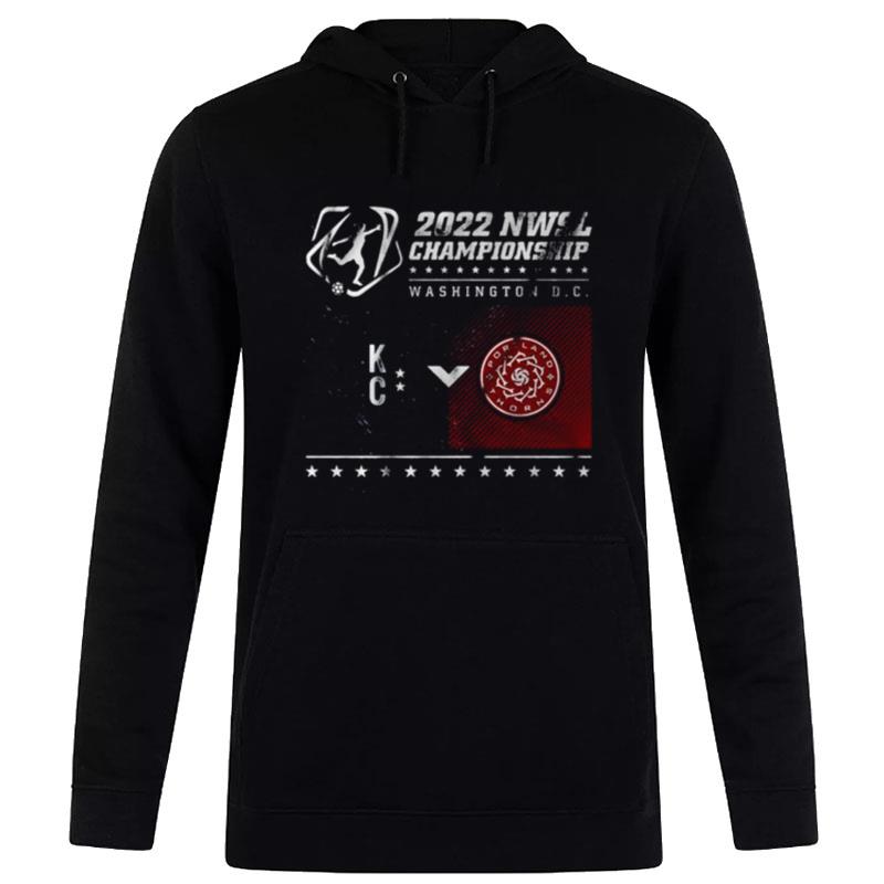 Nwsl 2022 Match Up Portland Thorns Vs Kc Curren Hoodie