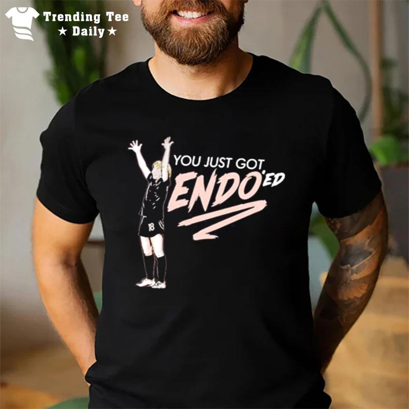 Nwsl Angel City Fc Jun Endo You Just Got Endo'Ed T-Shirt