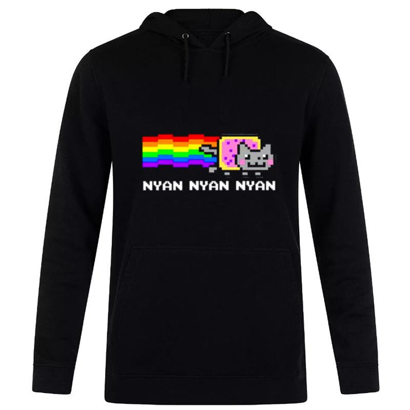 Nyan Nyan Nyan Rainbow Ca Hoodie