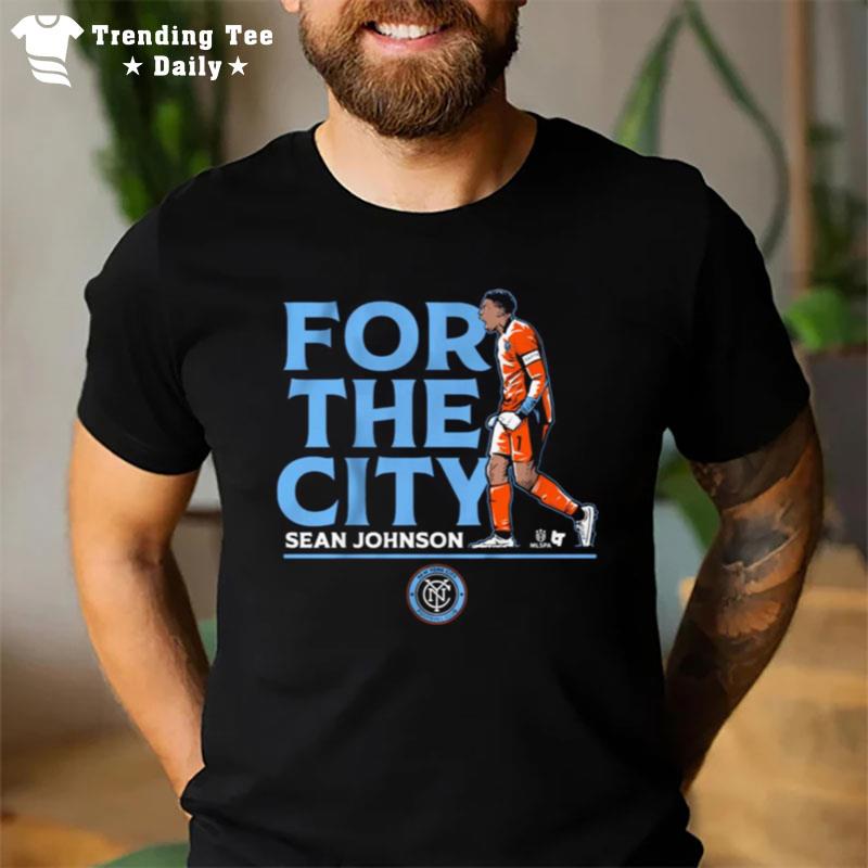 Nycfc Sean Johnson For The City 2022 T-Shirt