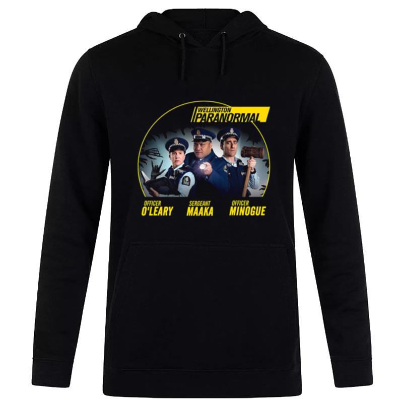 O'Leary Minogue And Haaka Wellington Paranormal Hoodie