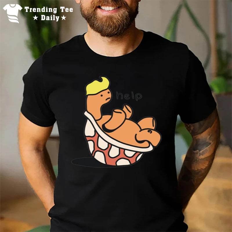 Obese Turtle Funny Donald Trump Meme Help T-Shirt