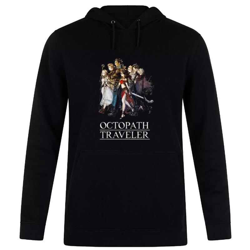 Octopath Traveler Travelers Logo Hoodie