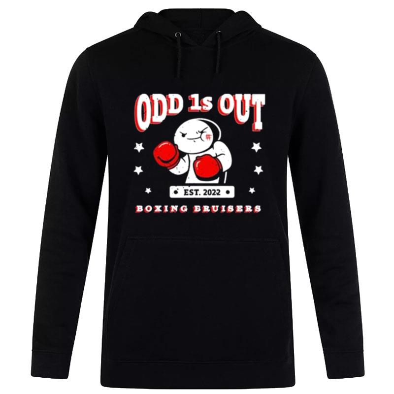 Odd 1St Out Boxing Bruiser Varsity Est 2022 Hoodie