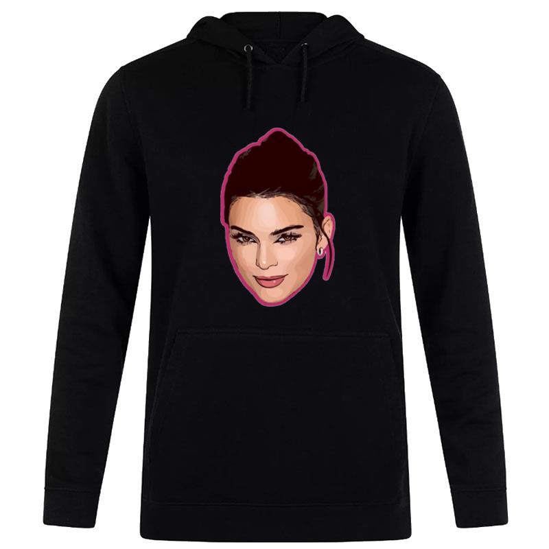 Of Kendall Jenner Cute Face Kardashian Hoodie