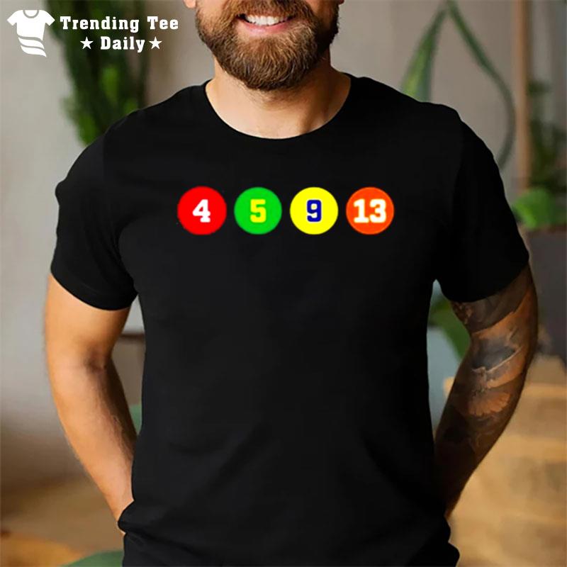 Official 4 5 9 13 Tee T-Shirt