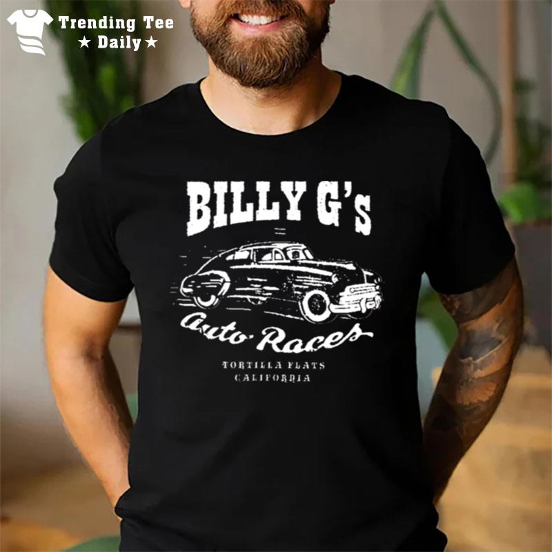 Official Billy Gibbons Of Zz Top Auto Races T-Shirt