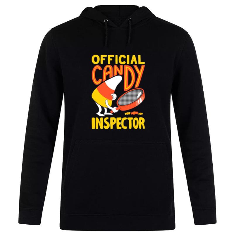 Official Candy Inspector Halloween Graphic Hoodie