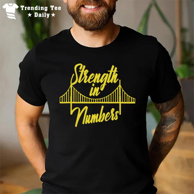 Official Golden State Warrior Strength In Numbers T-Shirt