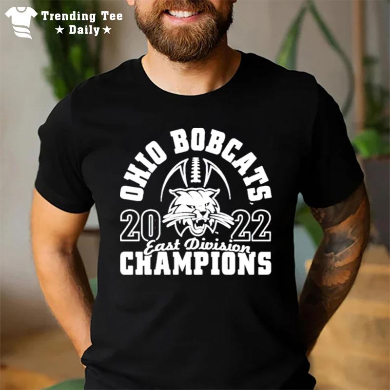 Ohio Bobcats 2022 East Division Champions T-Shirt