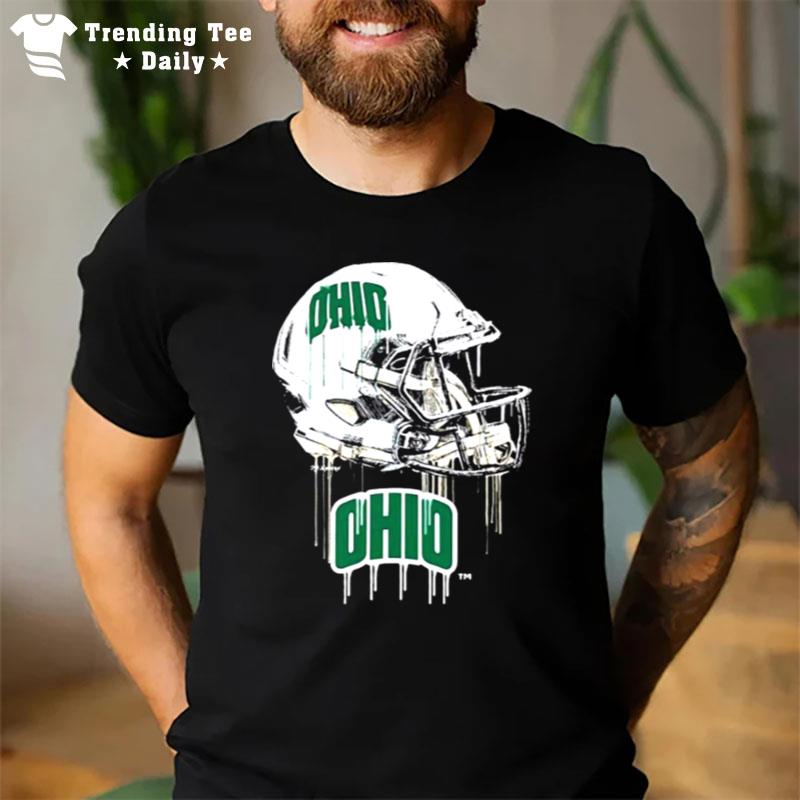 Ohio Bobcats Vintage Helmet Football T-Shirt