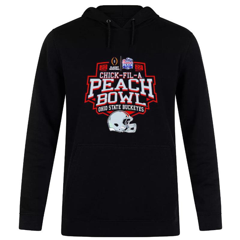 Ohio State Buckeyes 2022 Cfp Semifinals Chick Fil A Peach Bowl Hoodie