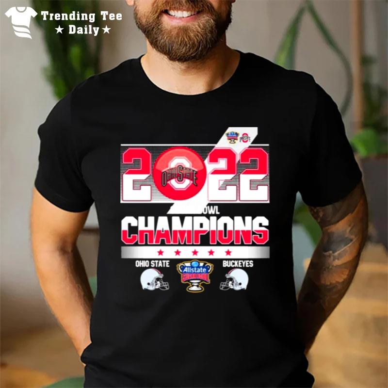 Ohio State Buckeyes 2022 Sugar Bowl Champions T-Shirt